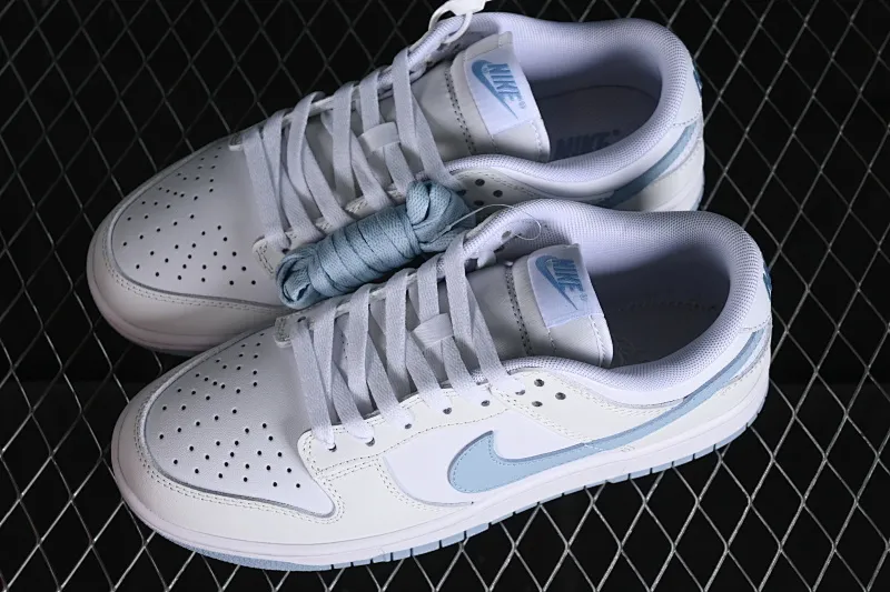 All categories Nk SB Dunk series Nk SB Dunk Low low-top sneakers Nk SB Dunk Low light white blue SB low-top casual sneakers DV0831-109